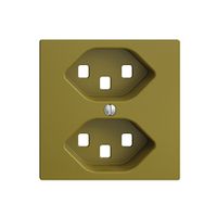 Frontset EDIZIOdue olive 60×60mm 2×T23