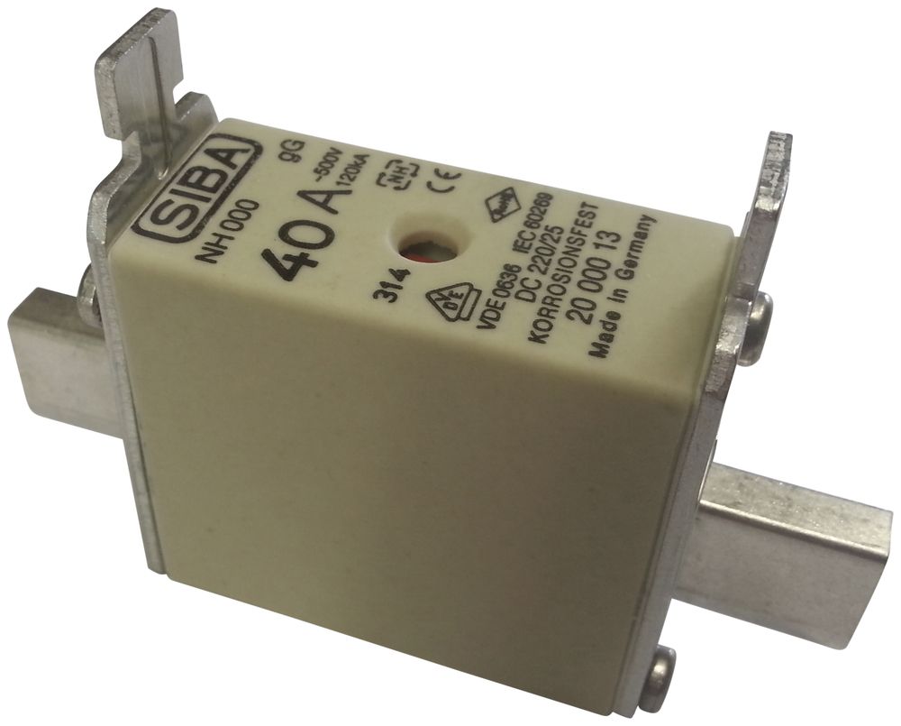 NH-Sicherung NH000 2A träg-flink