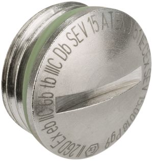 Ex-Verschlusszapfen AGRO Messing M25 ATEX 0151