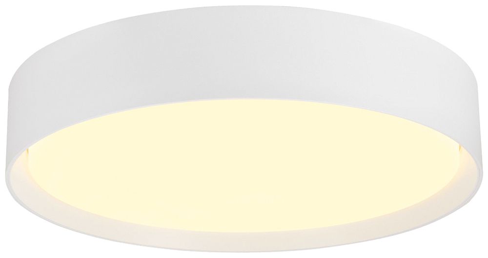 Plafonnier LED SLV DECONA 30 HF 17W 1880lm 930/940 IP44 Ø300mm blanc