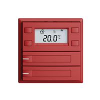 Pulsante RTH INC KNX 2×EDIZIOdue F berry, con carta+LED RGB