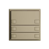 UP-Taster KNX 3-fach EDIZIOdue sand RGB ohne LED