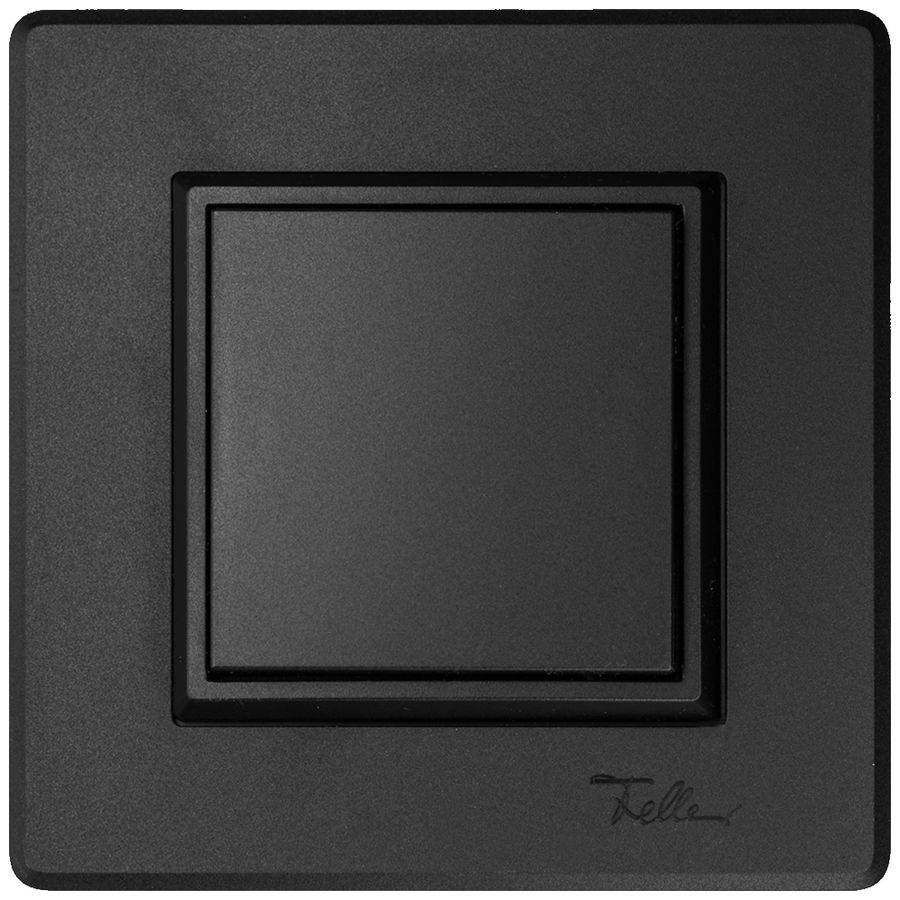 Poussoir RF AP ALADIN EnOcean EDIZIO.liv 1C/1T sans piles noir