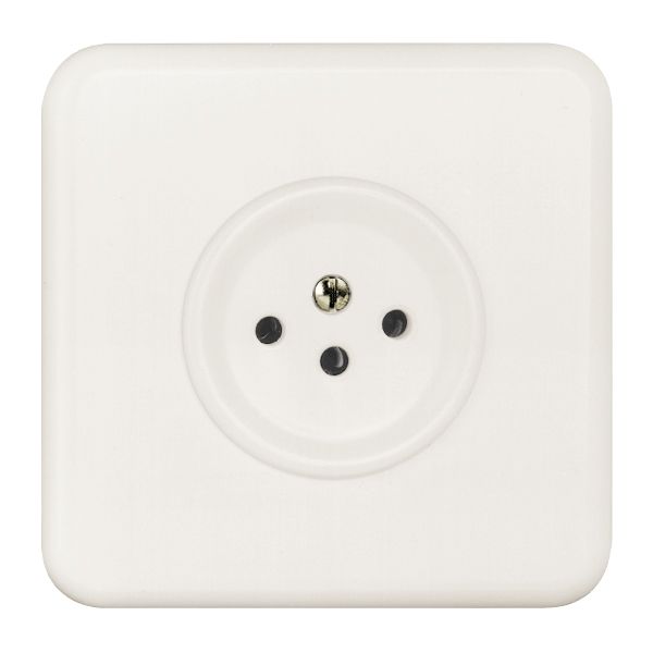 UP-Frontset FH 1×T12 weiss, mit Kinderschutz