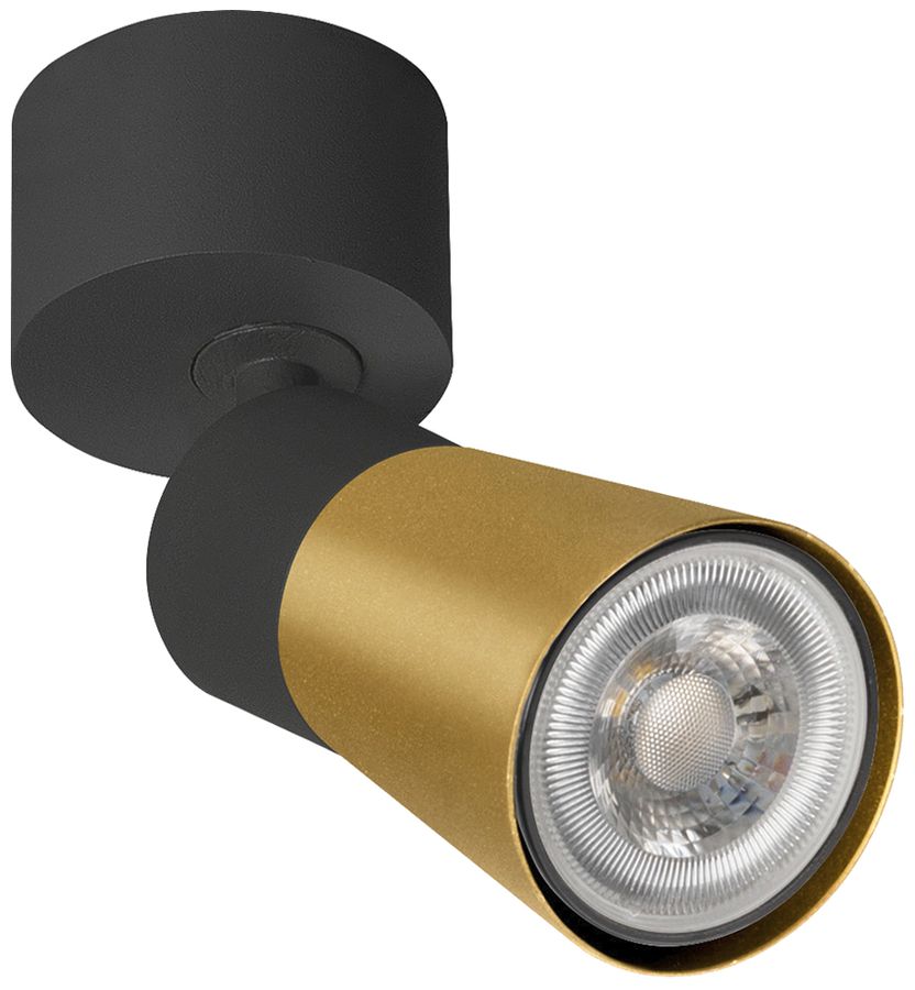 Spot SLV PURI 2.0 Cone CW GU10 1×6W REG Ø55×123×97mm nero/oro