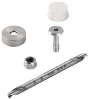 Kit de fixation Weidmüller SD POK pour plaque d'inscription