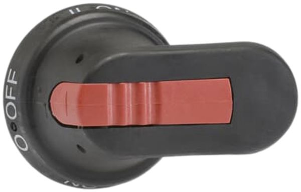 Poignée pistolet ABB OHB65J6E311, pour OT160…250_C, IP65, 65mm, noir