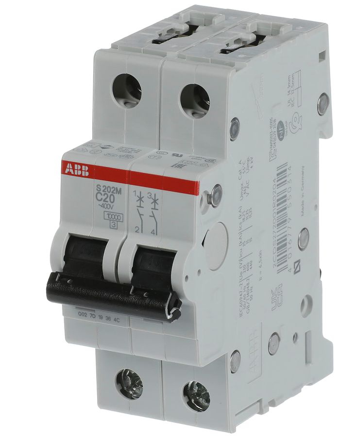 Disgiuntore SMISSLINE TP, 3L, B, 3A, 40kA