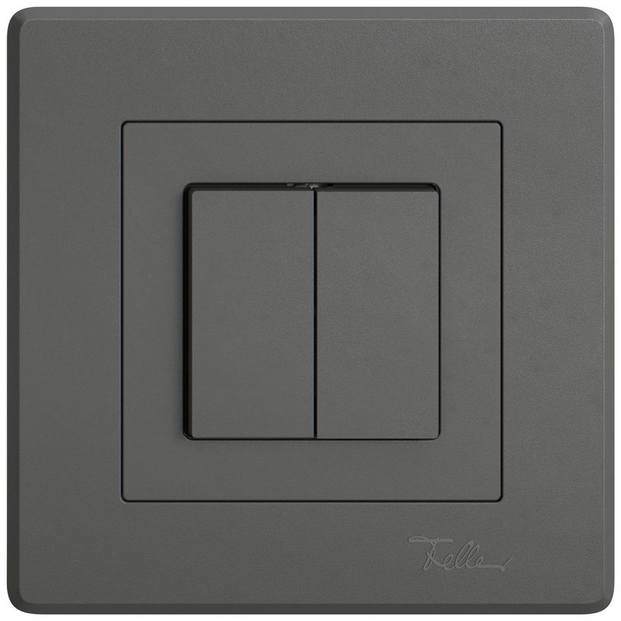 Poussoir ENC EDIZIO.liv SNAPFIX® 2×AR/1P grf