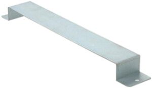 Brida di fissaggio zinc. 30×300mm per canale sotto. Woertz