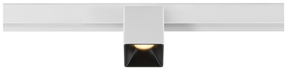 Spot LED SLV FIX-IT 8W 495lm 2000…3000K 36° DALI 48V AD 70×70×82mm blanc/noir