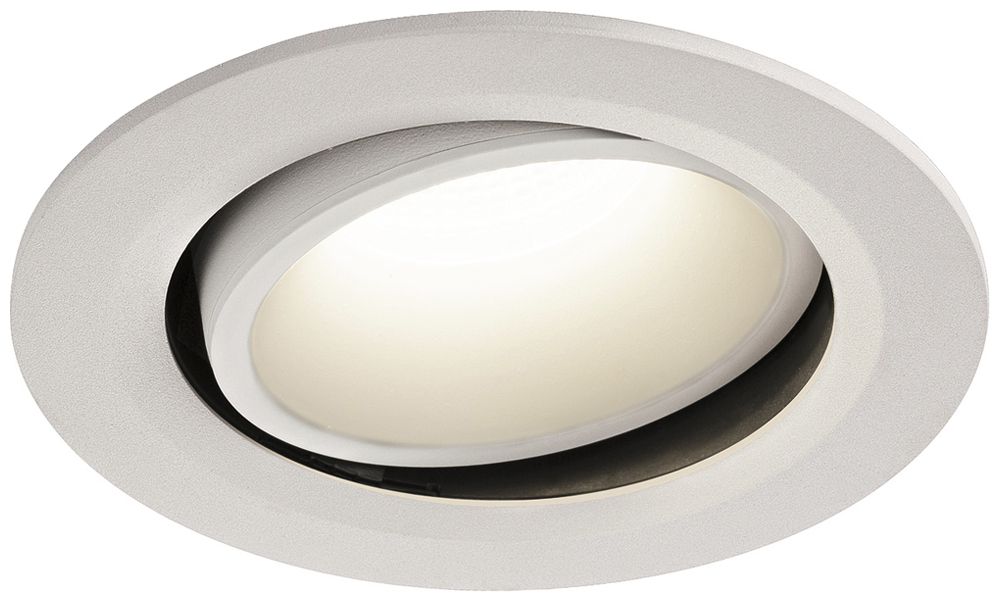LED-Downlight SLV NUMINOS MOVE L 25.4W 2450lm 4000K 40° DIM Ø160×86mm ws/ws