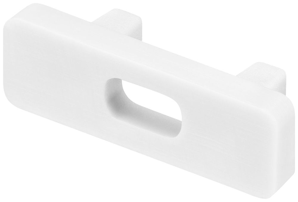 Endkappe Tridonic ACL Kunststoff grau mit Kabeldurchführung