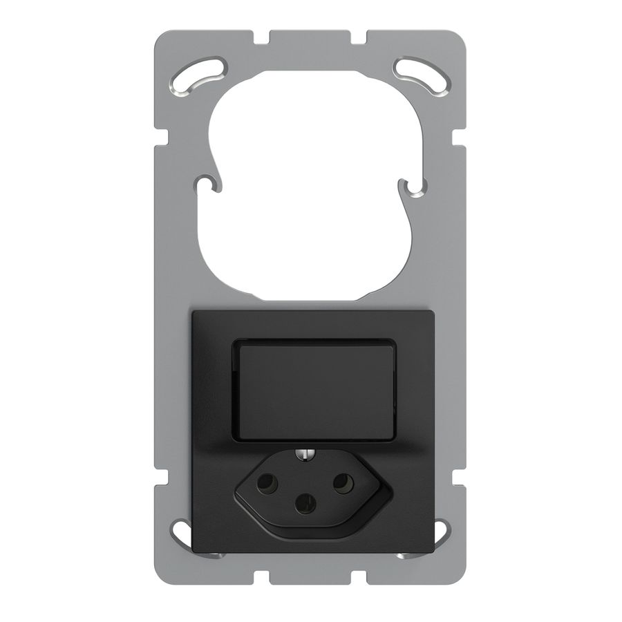 UP-Kombination leer+3/T13 EDIZIOdue schwarz
