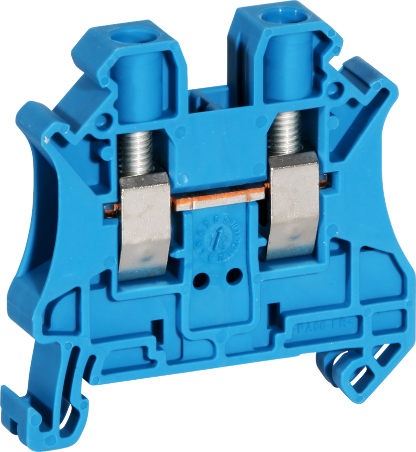 Reihenklemme 0.2…10mm² Schnellanschluss blau