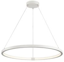 LED-Pendelleuchte SLV ONE 80 DALI 35W 2200lm 3000/4000K Ø800×30mm weiss