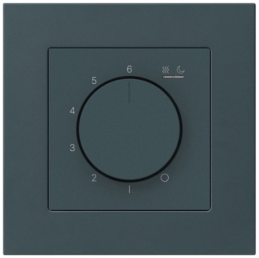 UP-Raumthermostat kallysto.pro An/Aus 230VAC 16A 94×94mm anthrazit
