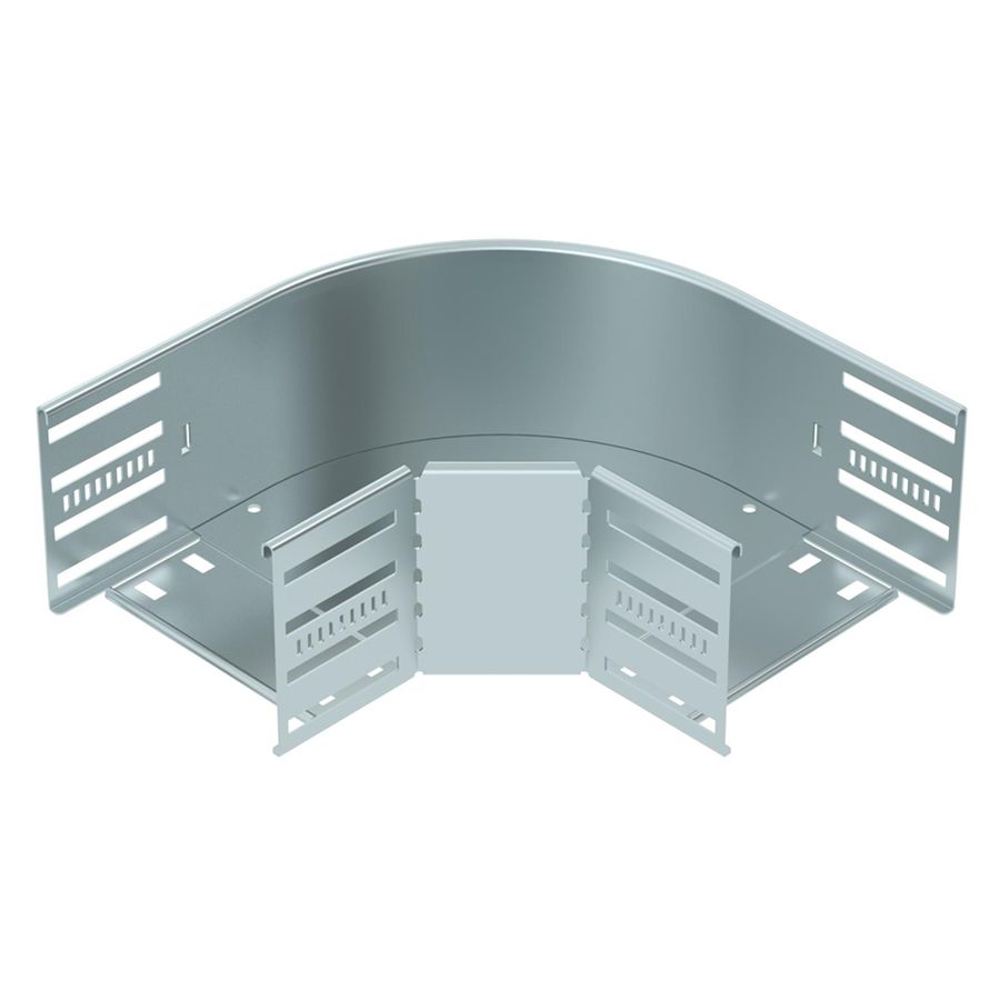Coude BET RB 90° 110×150mm acier zingué en continu