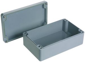 AP-Gehäuse Woertz PEs 260×160×90mm lichtgrau IP65 Lithos