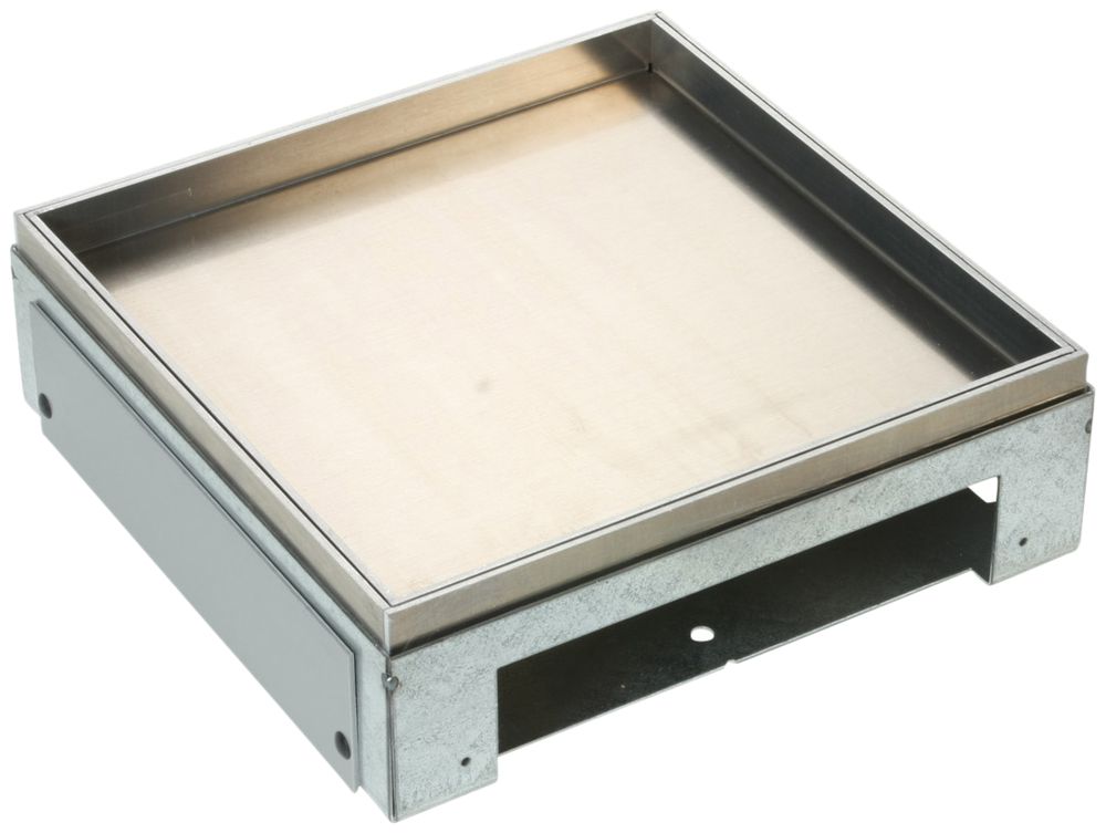 Zugdose ZUG 284×284×50mm Aluminium