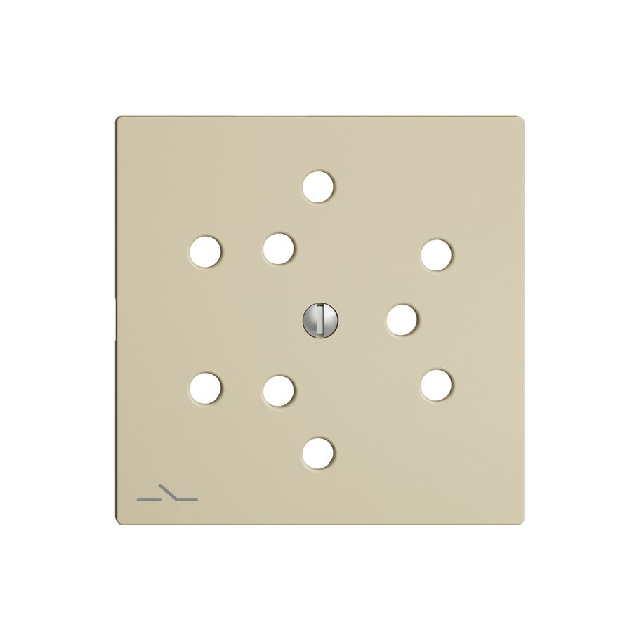 Placca frontale 3×T12,S vanille EDIZIOdue