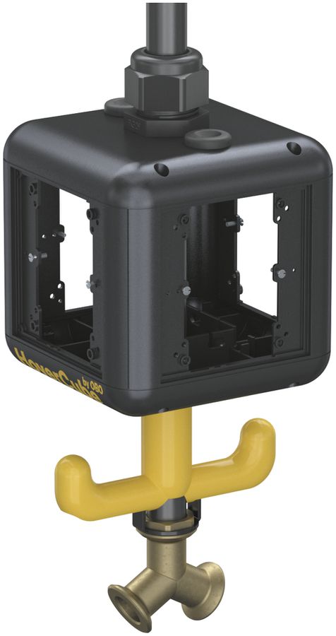 Gehäuse Bettermann HoverCube, Luft, mit Griff, leer 140×140×1100mm, PA, sz, IP20