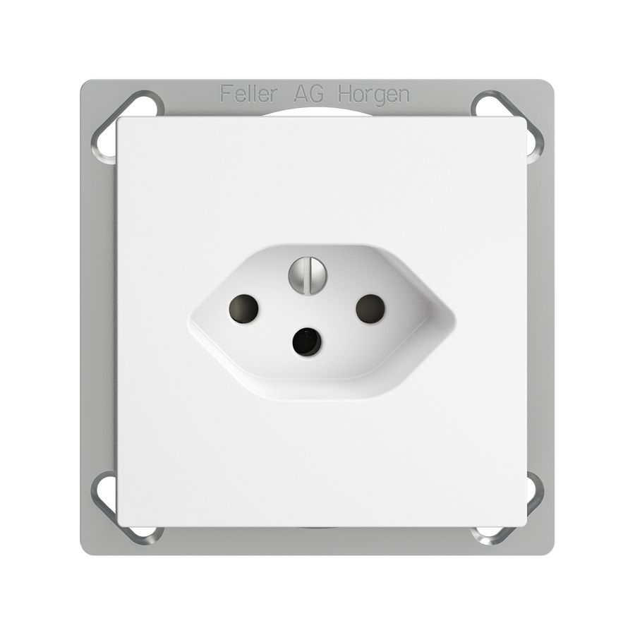 EB-Steckdose EDIZIOdue T13 weiss