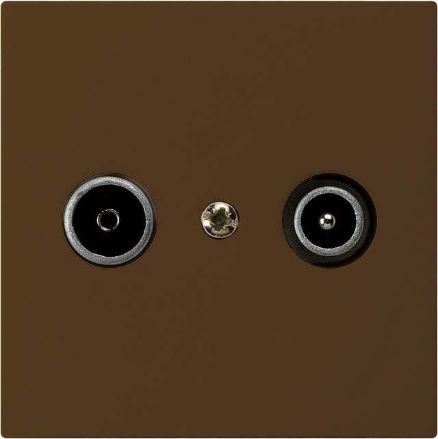 Prise de passage ENC kallysto R/TV 14dB brun