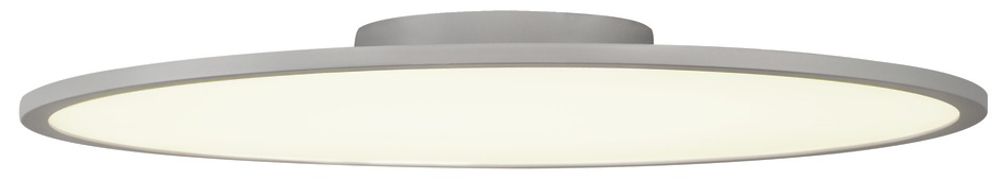 Plafonnier LED SLV PANEL 60 ROUND DALI 43W 3300lm 4000K Ø600×55mm gris