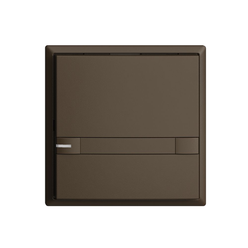 Poussoir KNX RGB EDUE, 250mW, a.LED RGB, papier, 1×pouss., comm.2×touches, cof