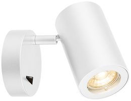 Wandleuchte SLV ENOLA_B, GU10 mit Schalter IP20 weiss