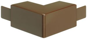 Ausseneck Hager tehalit.LF 40×40mm braun IP30