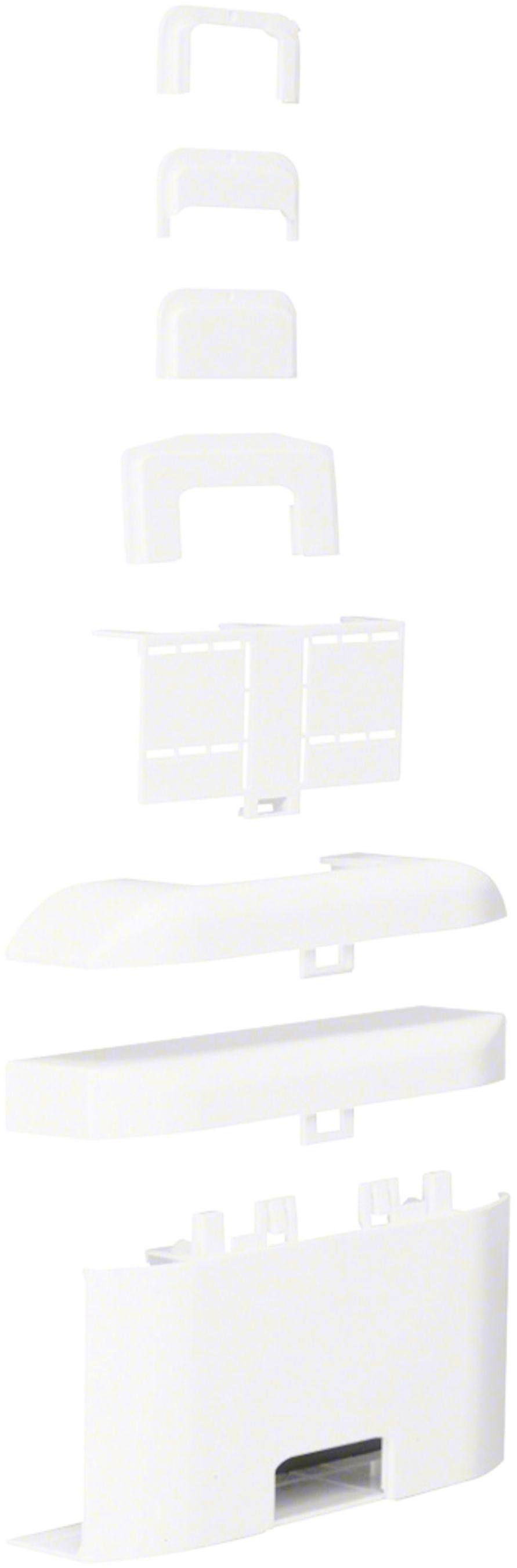 Raccord T tehalit LFW 2030, blanc trafic