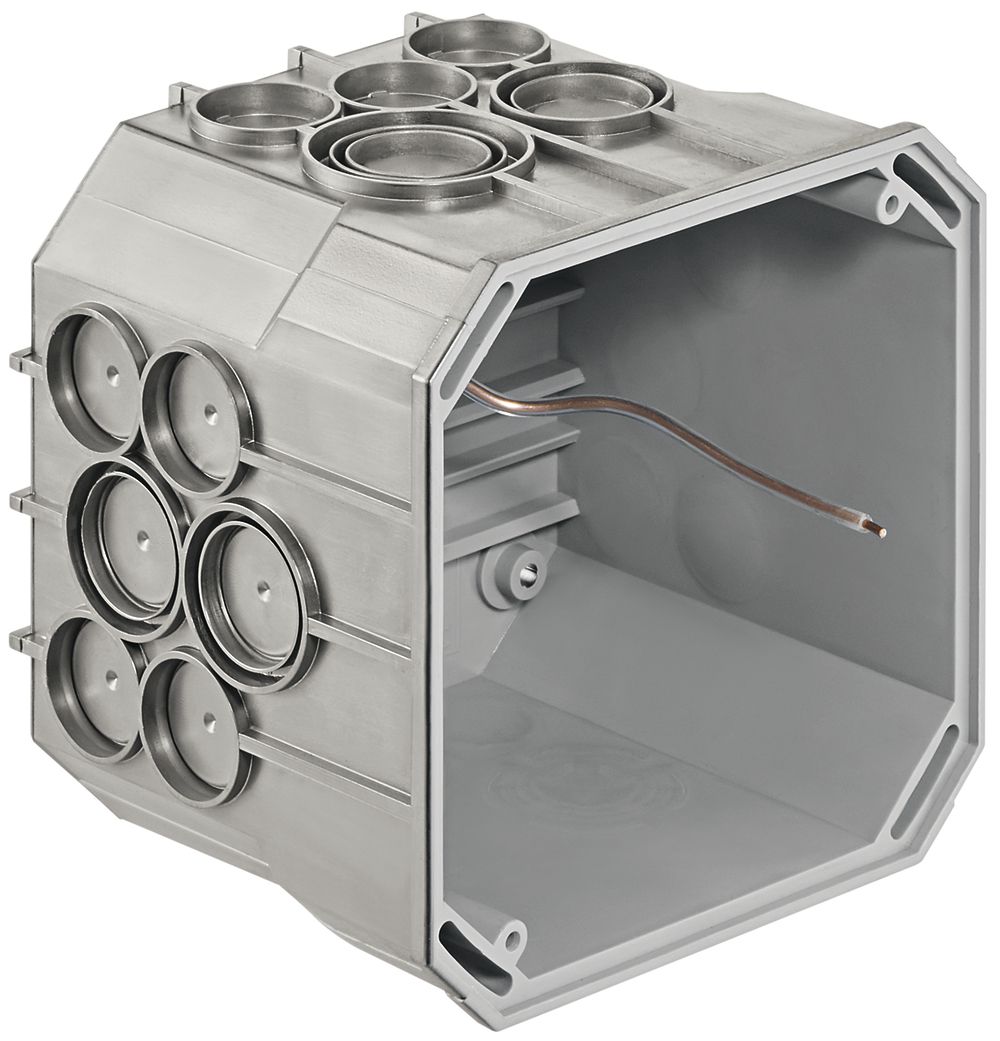 UP-Abzweigdose HSB Grösse 3 abgeschirmt (EMV), 115×115×90mm halogenfrei