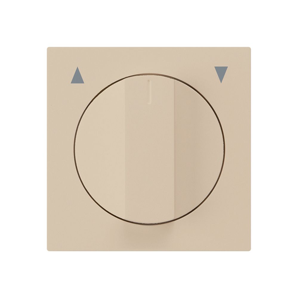 Frontset kallysto 60×60mm beige für Storendrehschalter/-taster