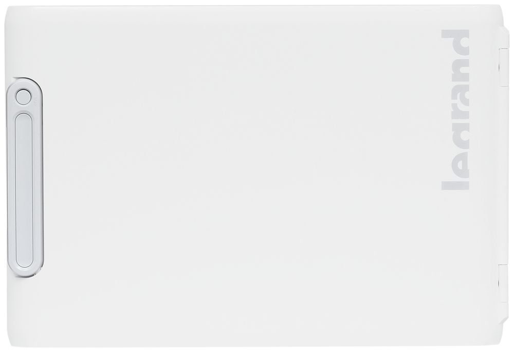 Porte Legrand pour XL3-125 1 rangée blanc