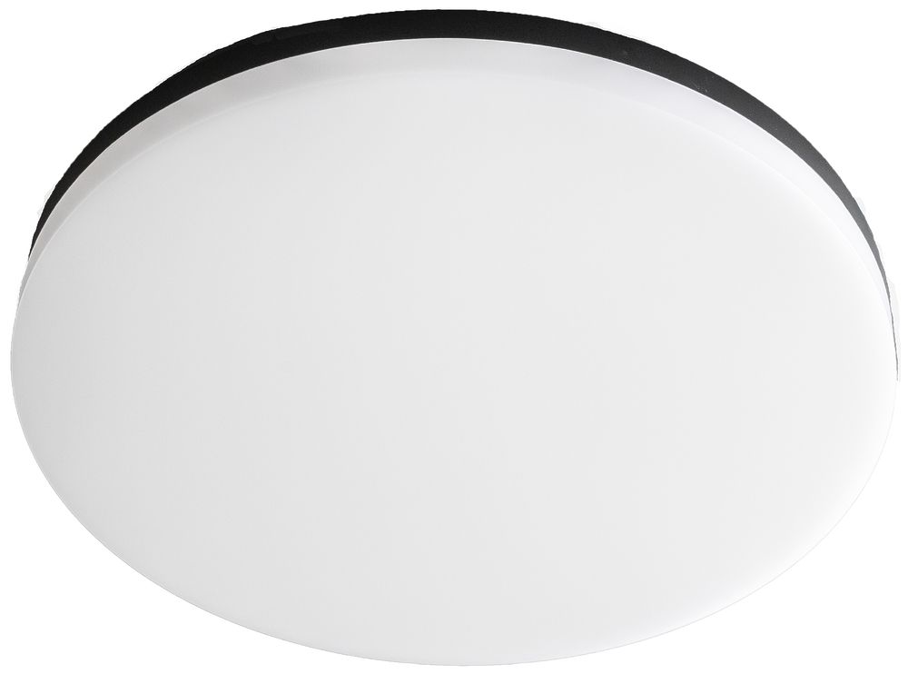 LED-Decken-/Wandleuchte SLICE CIRCLE4 29/38W 3000/4000K 4200lm IP20 DIM schwarz