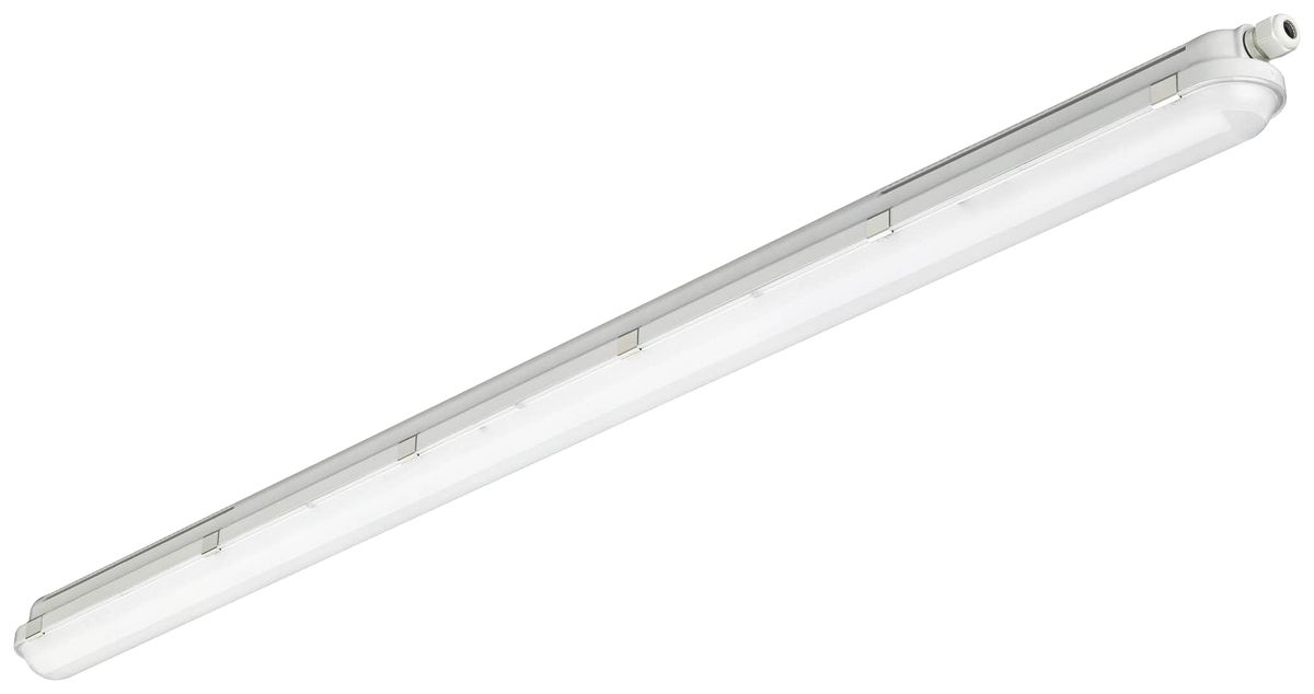 LED-Feuchtraumleuchte Philips CoreLine WT120C 24W 3400lm 840 IP65 1515×80 grau