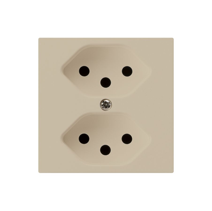 Prise ENC kallysto 2×T13 beige