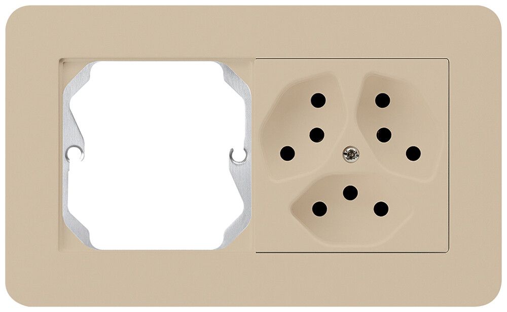 UP-Kombination kallysto.trend Gr.I-I horizontal leer+3×Typ 13 beige