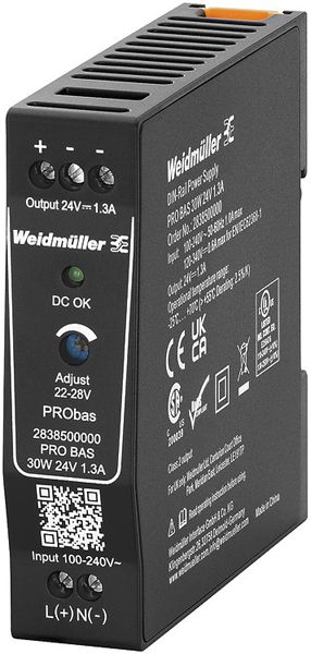 Alimentation à découpage Weidmüller Connect Power PRO BAS 30W 24V 1.3A