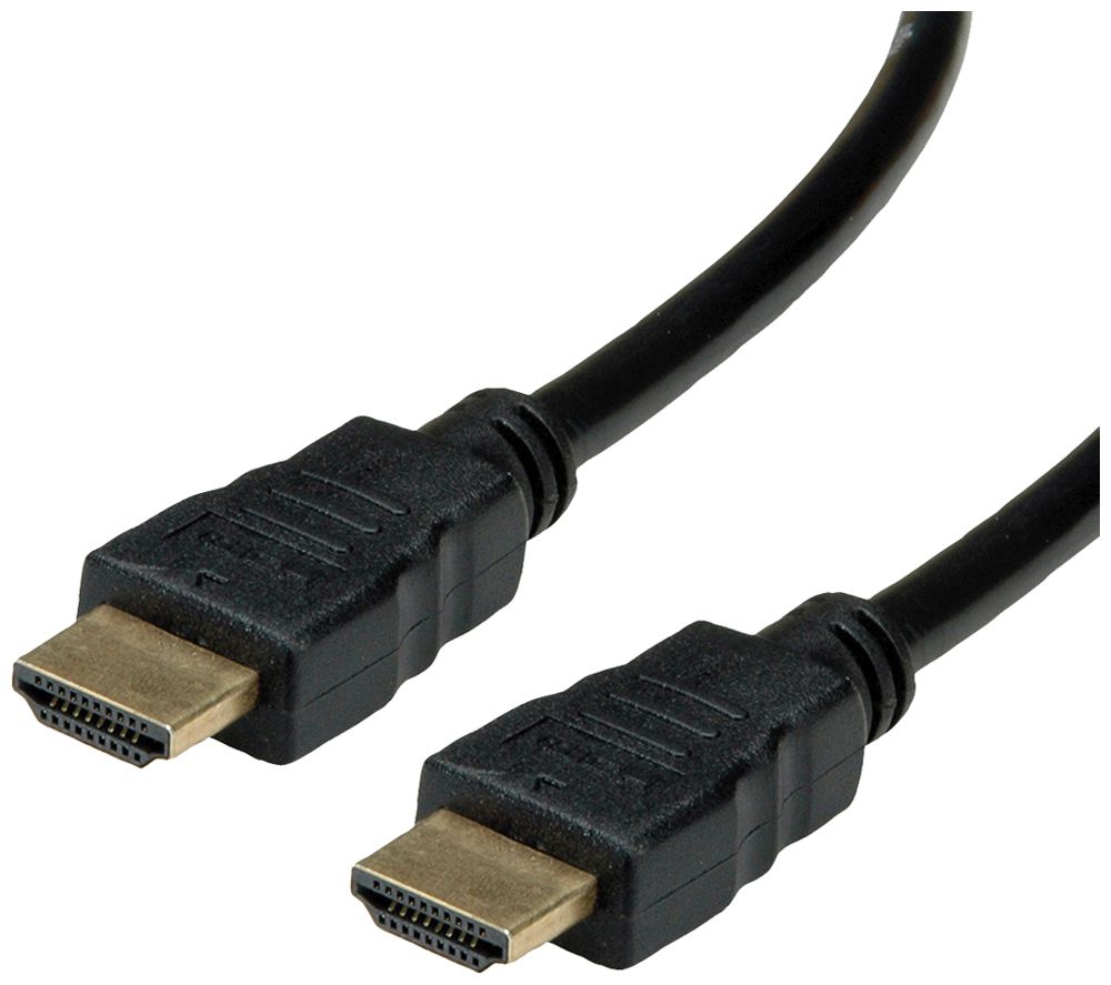 USB-Kabel ROLINE RM USB-C/USB-C (USB 3.2 Gen2) 10Gbit/s 100W schwarz 1m