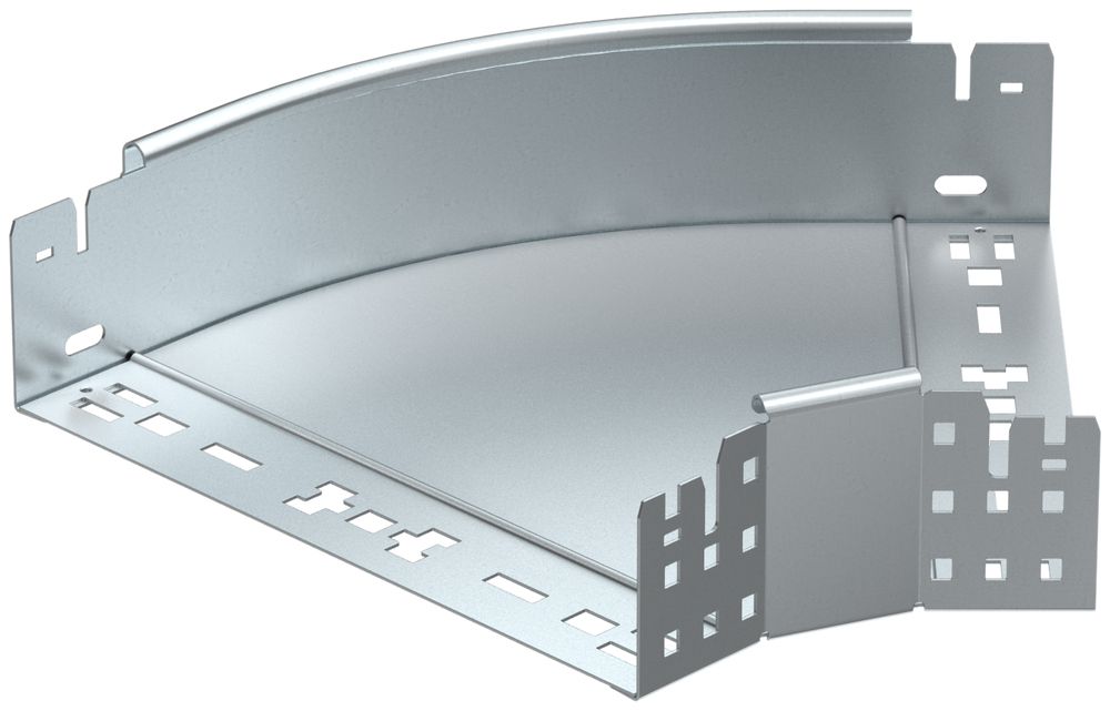 Bogen 45° Bettermann RBM 85×400mm bandverzinkt