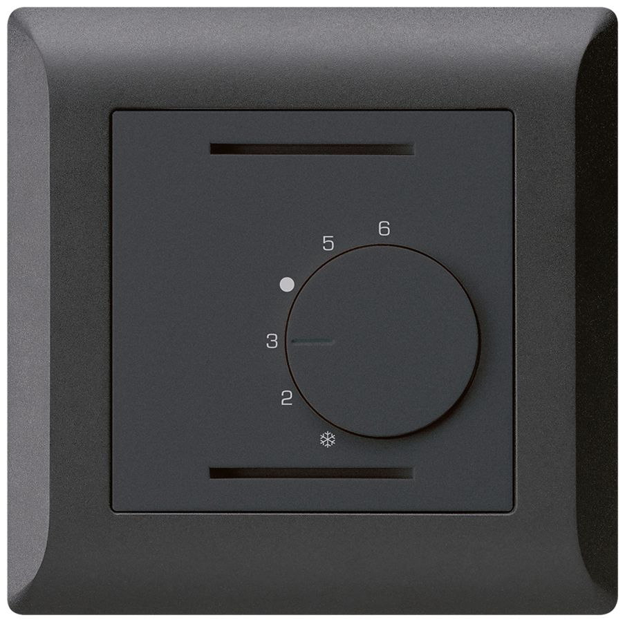 UP-Raumthermostat kallysto.line schwarz 24V