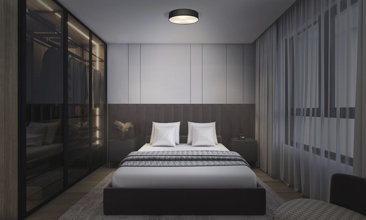 Deckenleuchte LEDVANCE ORBIS PARIS E27 1×0…25W 300mm schwarz