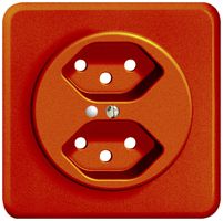 Kit frontal ENC FH 2×T13 orange 86×86mm, lentille