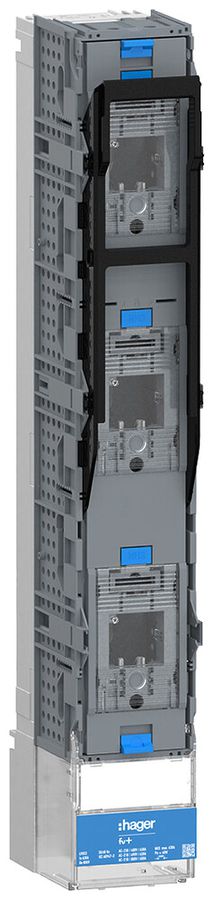 Barre de commutation HPC Hager FV+ NH3 3P 630A 690V 100kA serre-câble