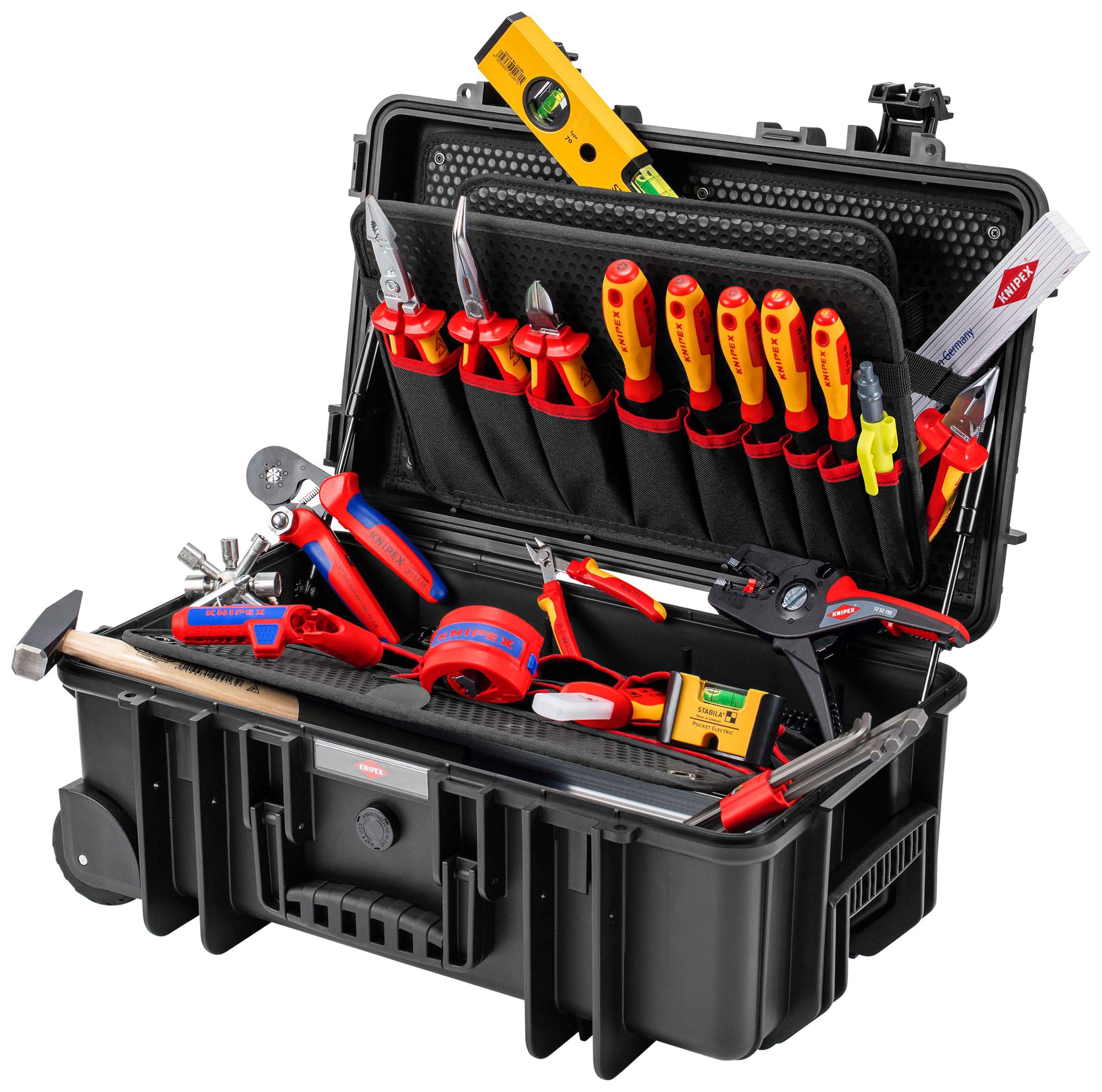 Werkzeugkoffer KNIPEX "Robust26" Elektro 22-teilig