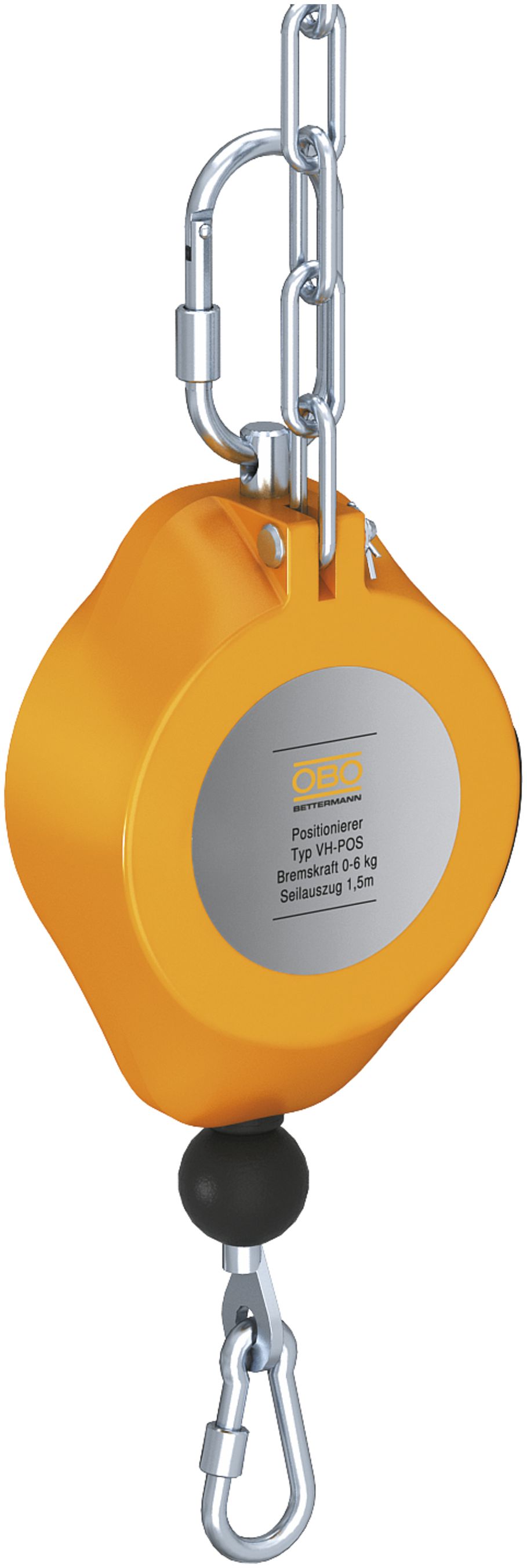 Positionierer Bettermann, für VH bis 6 kg Traglast 200×105×55mm, orange