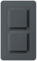 UP-Kombination kallysto.trend Gr.I-I vertikal Impulstaster+Schalter S3 anthrazit